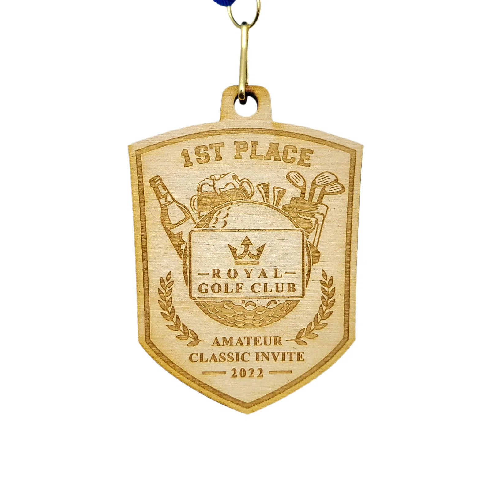 Wood Medals 3 1 4 W X 3 1 4 H