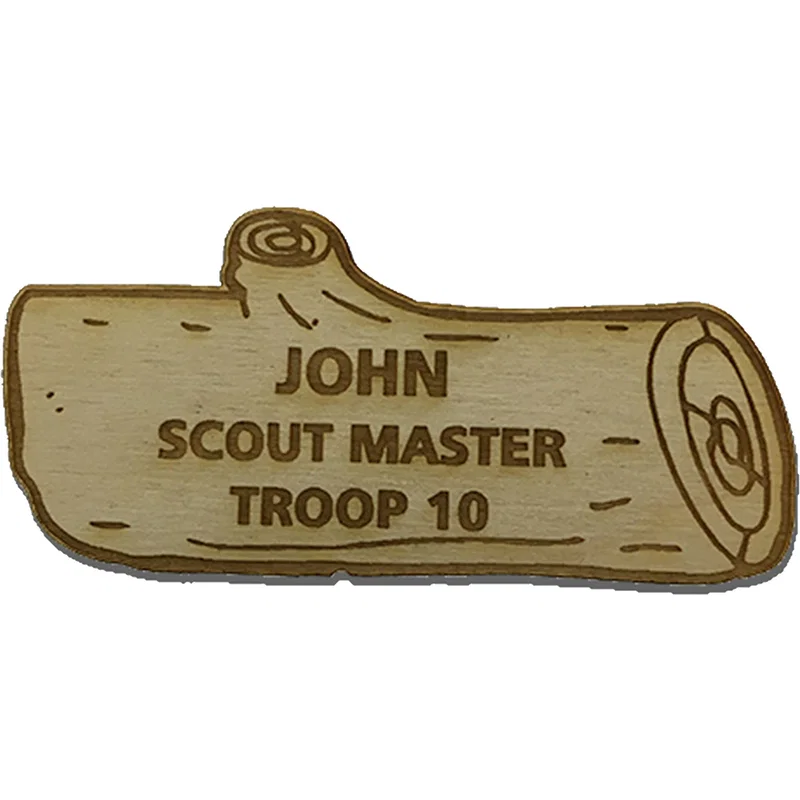 Wood Name Tags — view 10