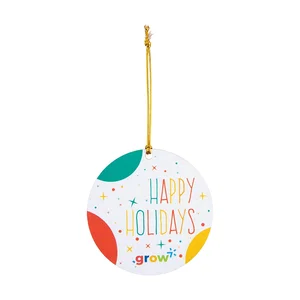 Wood Ornament - Circle
