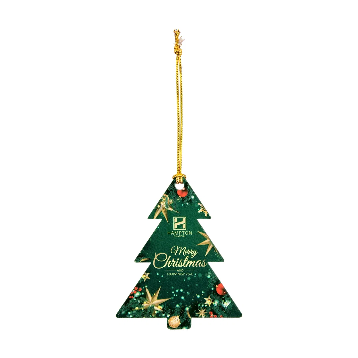 Angled view showing the slim profile of the seasonal hanger