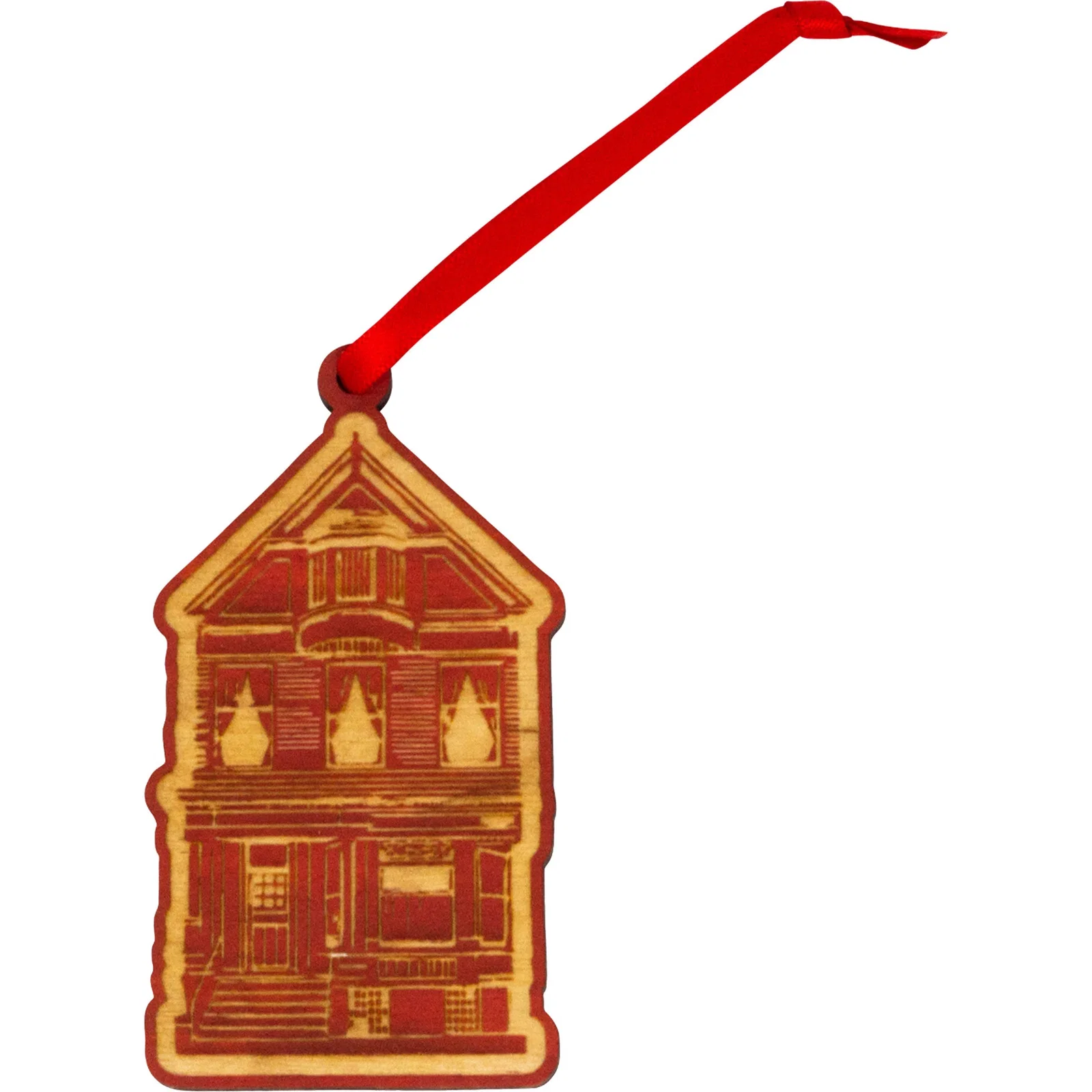 Wood Ornaments: 3" W x 3" H — view 5