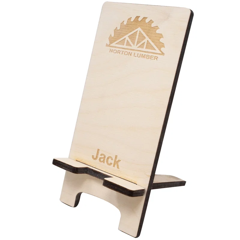 Wood Phone Stand — view 8