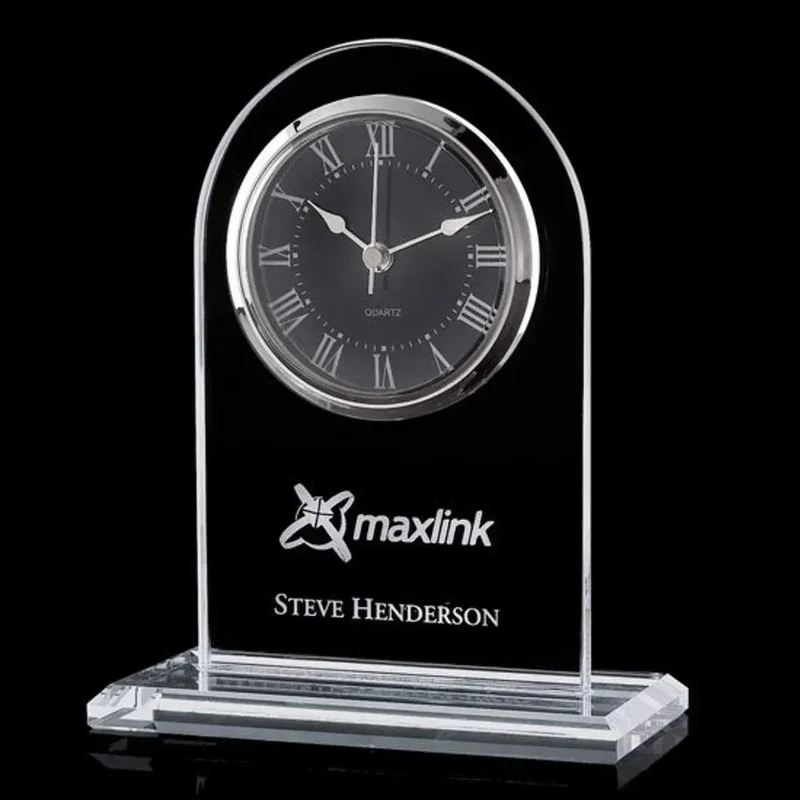 Woodbine Clock - Jade 7½" — view 1