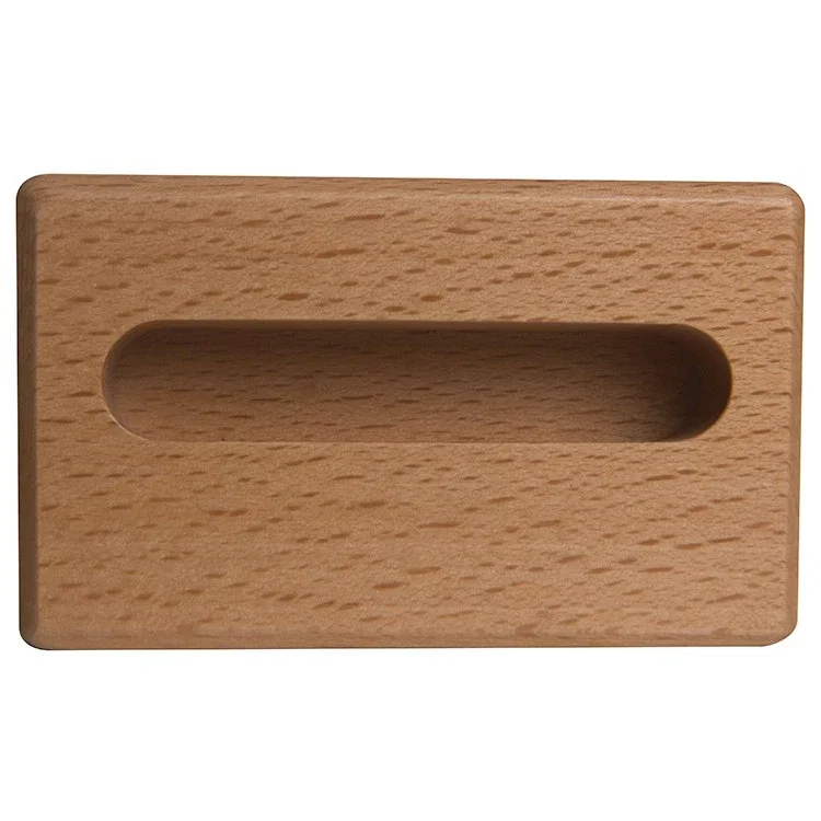 Custom Wooden Block Phone Holder — view 2