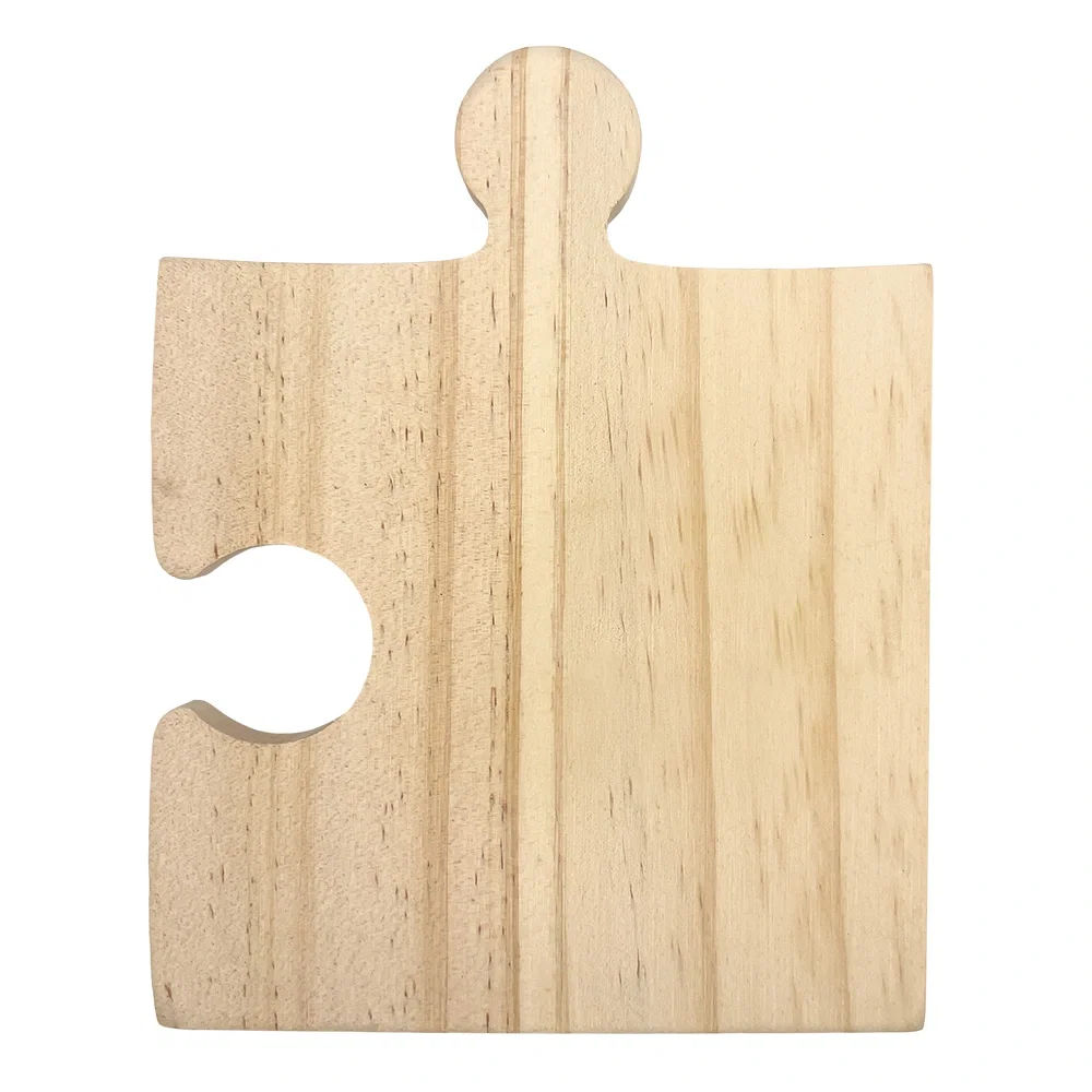 Wooden Coaster - Puzzle Piece — view 2