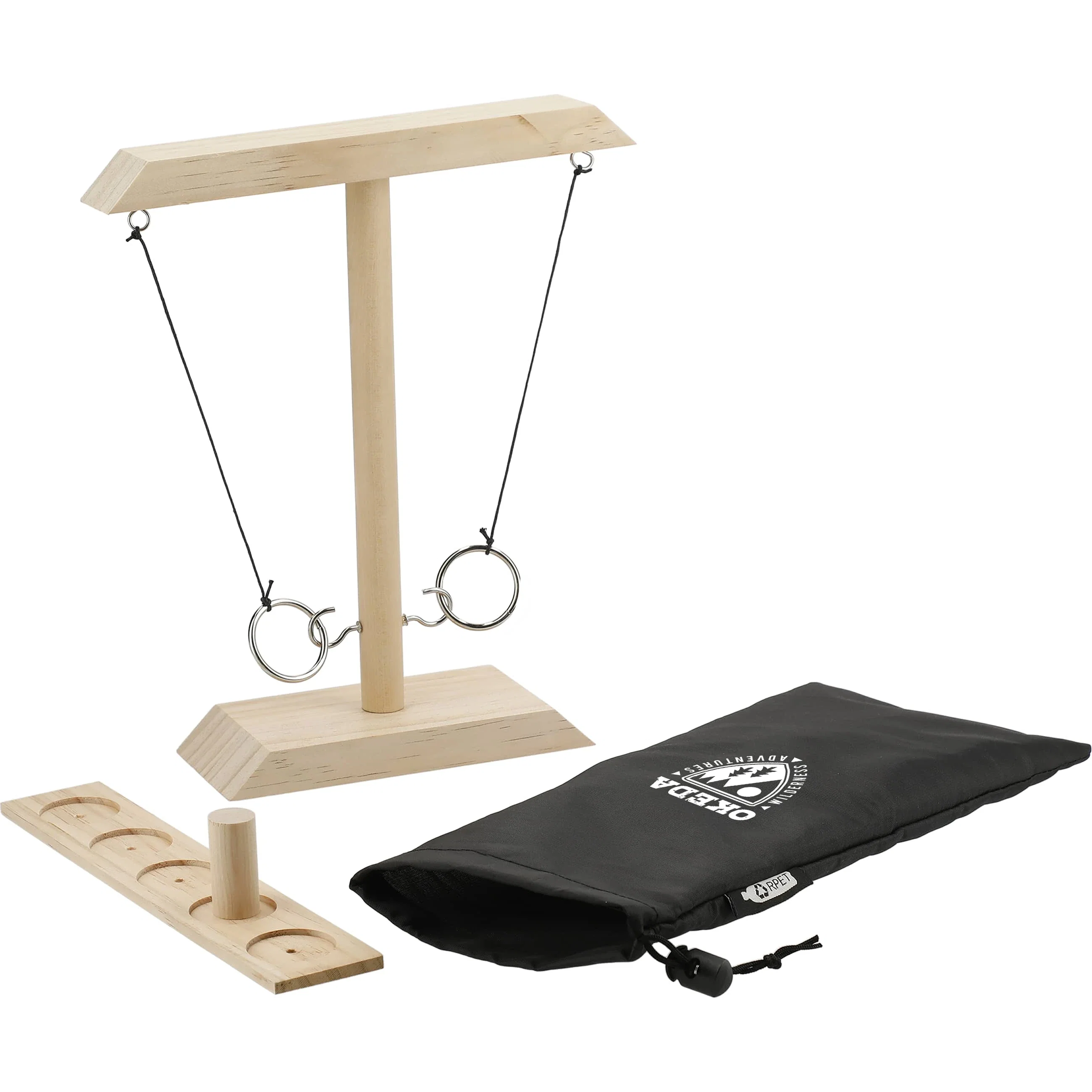 Personalized Wooden Ring Toss Game — view 6