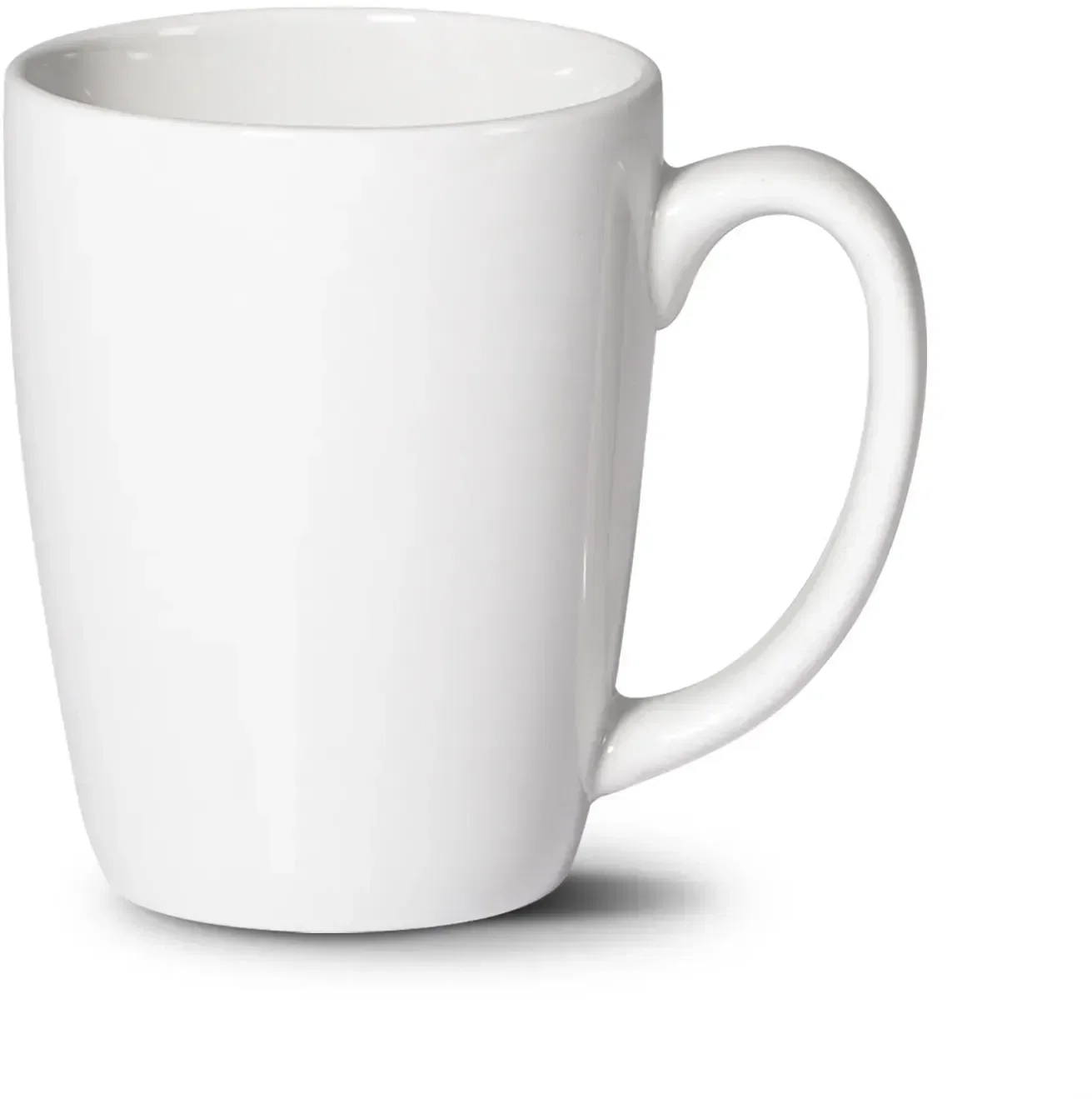 Streamlined 12oz Porcelain Mug for Hot Beverages — view 2