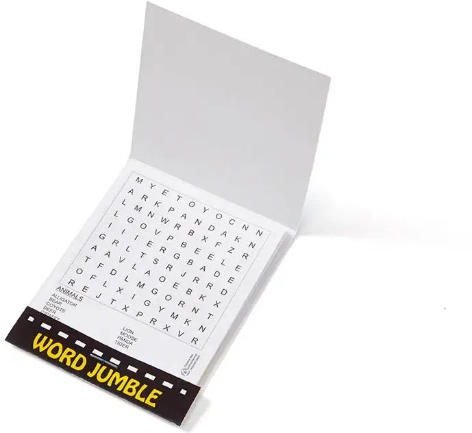 Custom Word Jumble Activity Book — view 2