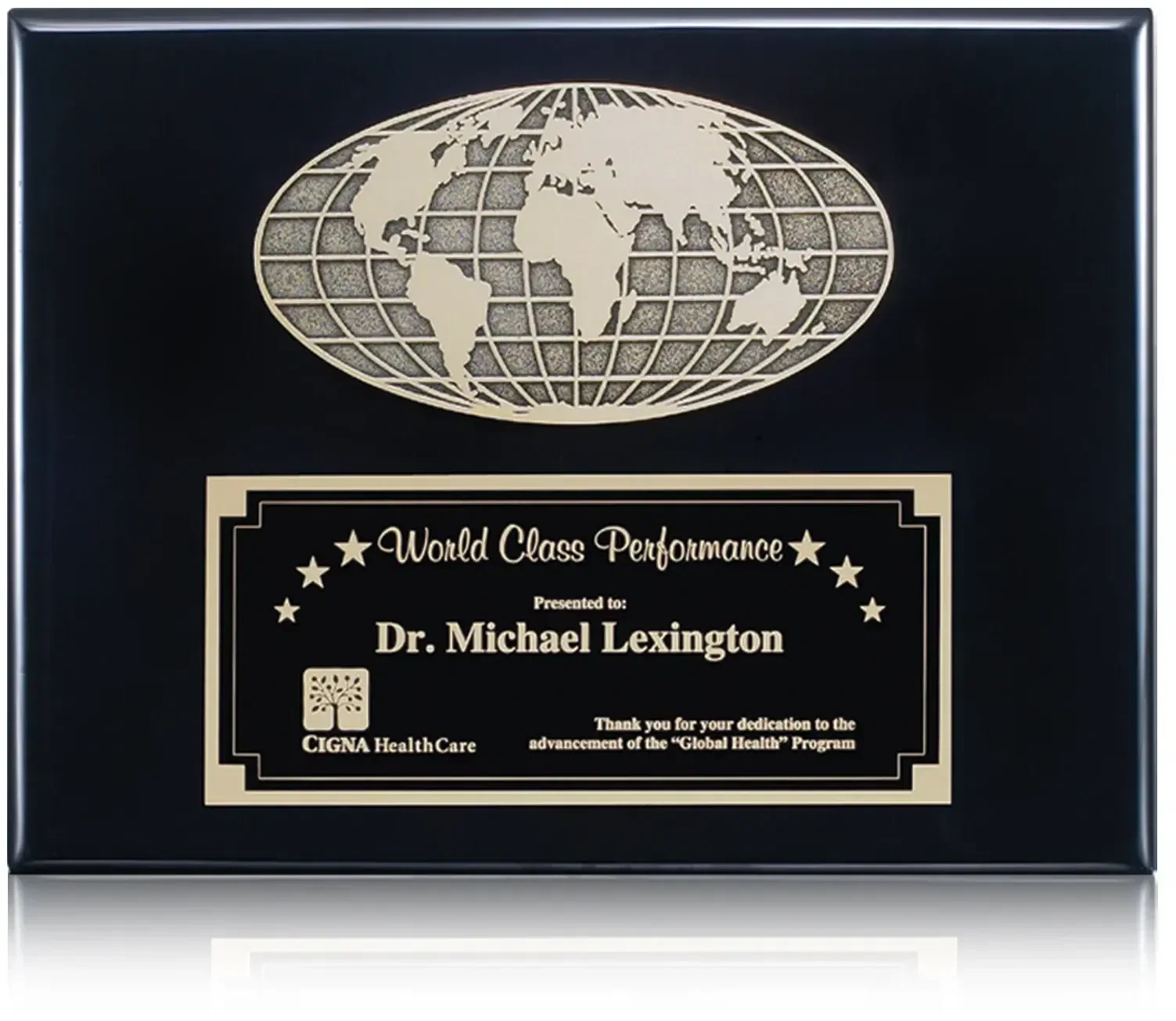 World Plaque — view 2