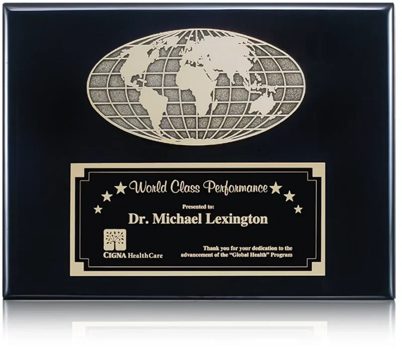 World Plaque — view 2