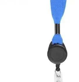 Woven Polyester Breakaway 5/8″ Lanyard with ID Badge Reel — view 2