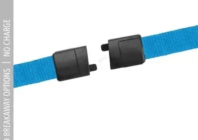 Woven Silk Screen Breakaway Lanyard 5/8″  — view 3
