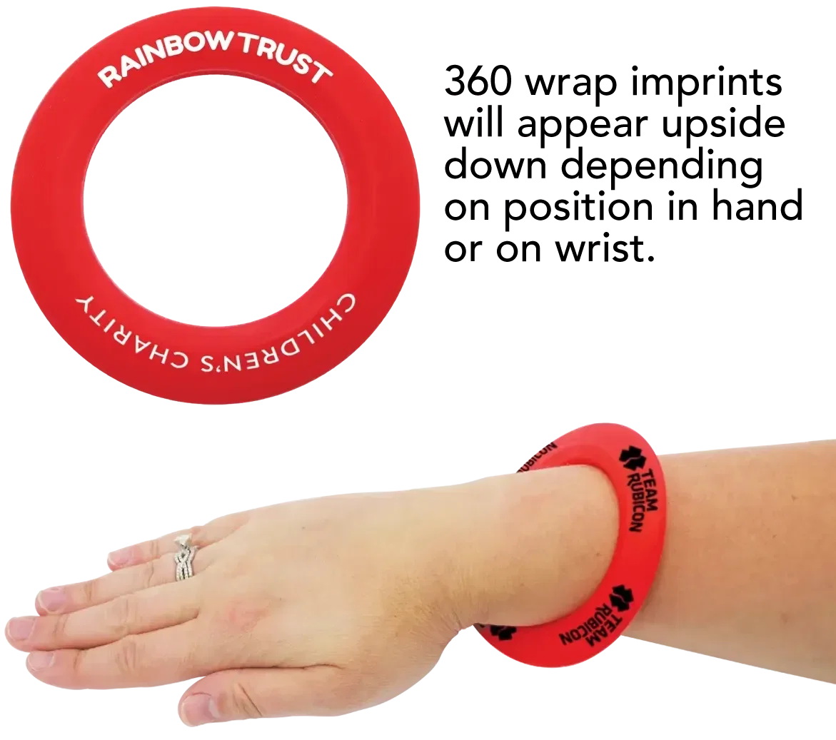 Customizable Silicone Stress Wrist Disc and Throwing Toy — view 10