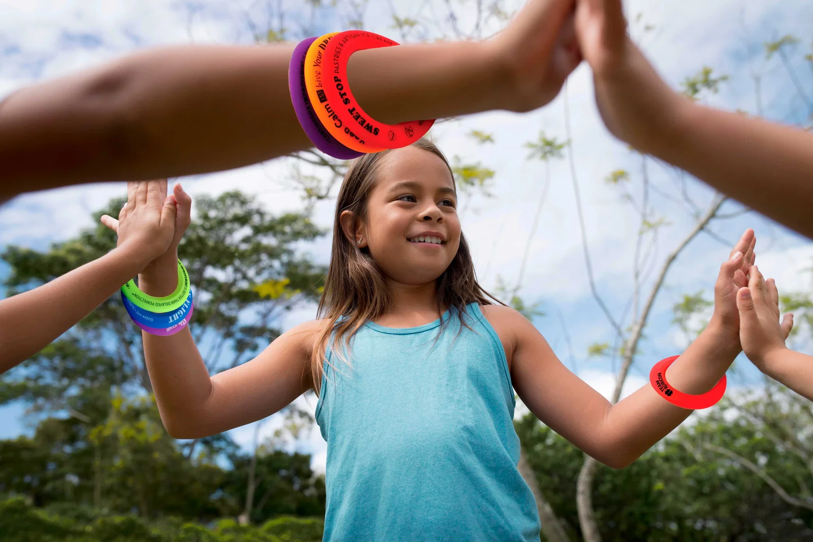 Customizable Silicone Stress Wrist Disc and Throwing Toy — view 11
