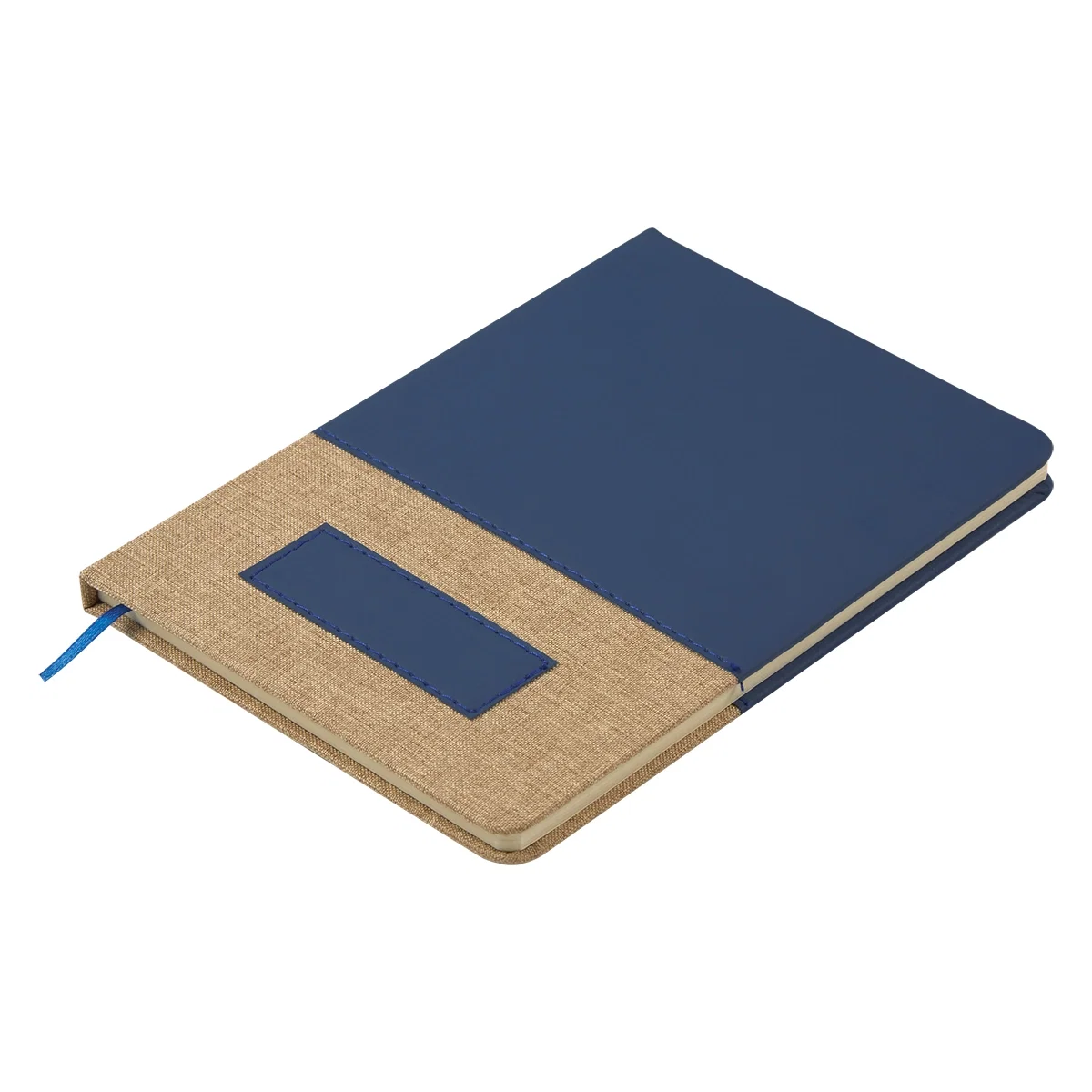 Front cover with clear space for branding