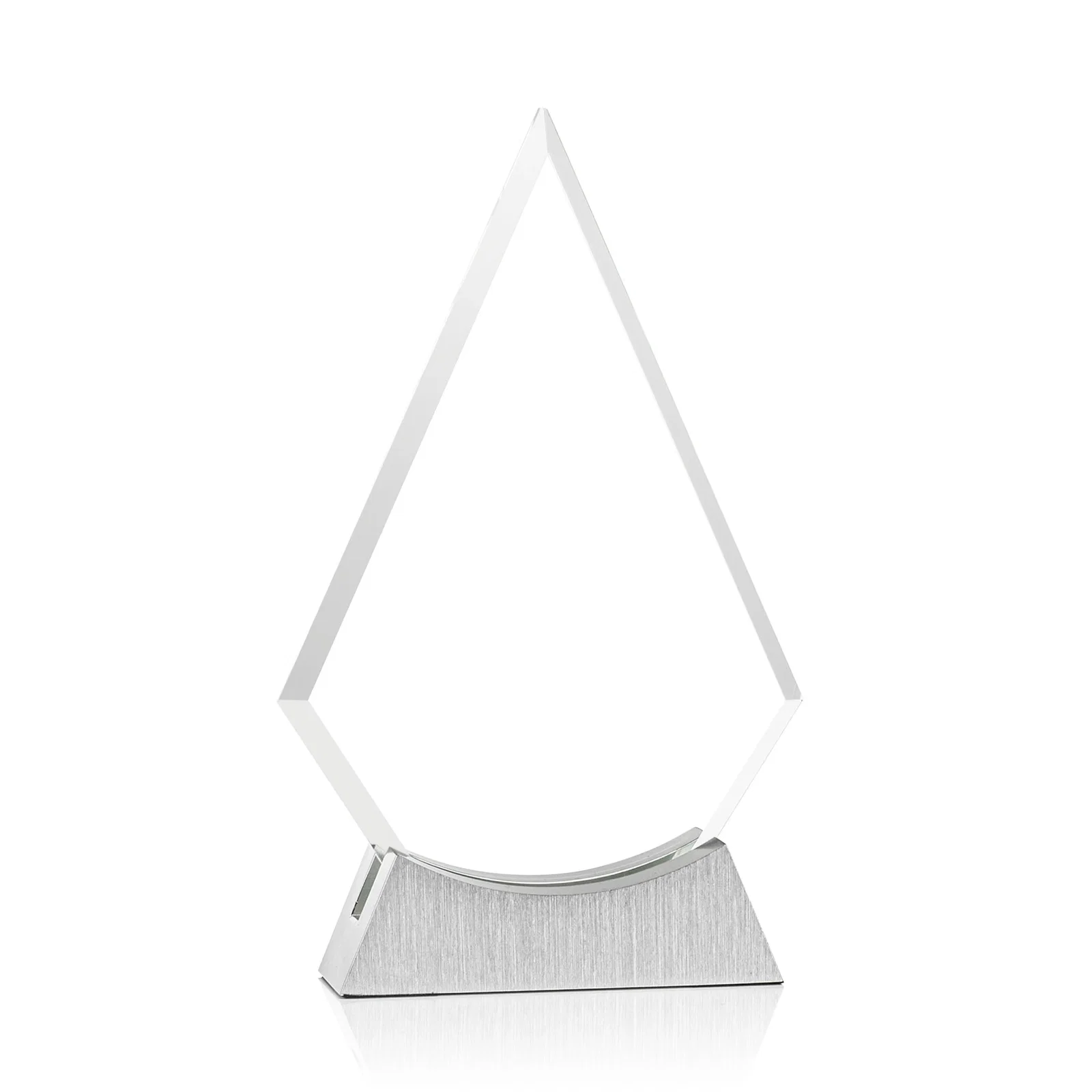 Custom Starfire Crystal Diamond Award on an Aluminum Base for dealer and partner awards