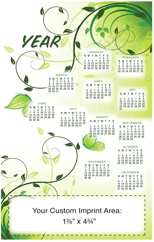 Custom Logo Magnetic Calendars — view 5