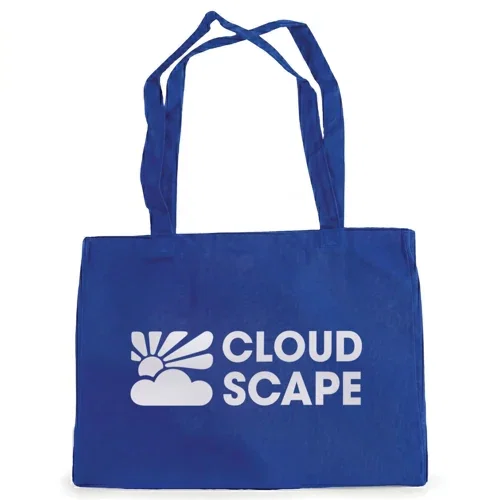 Xtra large grocery tote bag color option, 80 GSM non-woven reusable shopping bag
