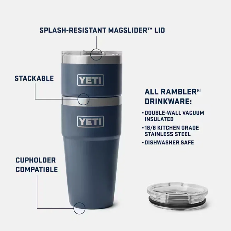 Yeti Rambler 20 Oz Stackable Cup — view 2