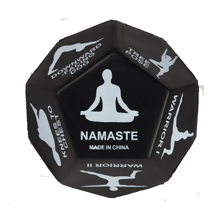 Custom Yoga Exercise Dice - 12 Side — view 3
