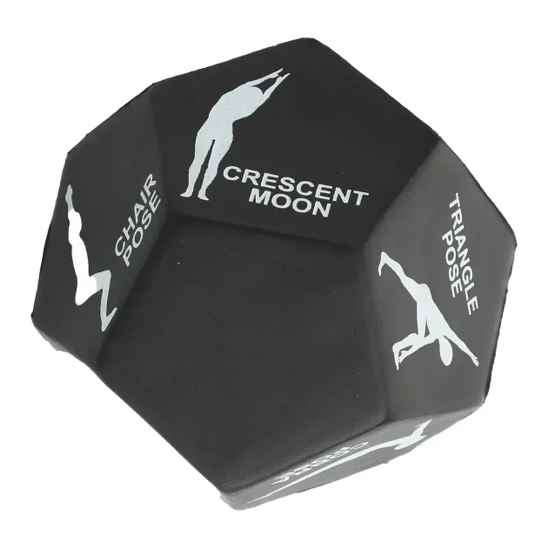 Custom Yoga Exercise Dice - 12 Side — view 4