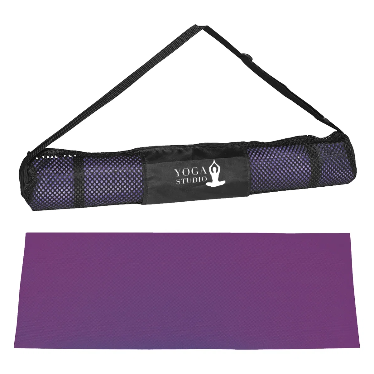 Adjustable strap on the tubular carry bag