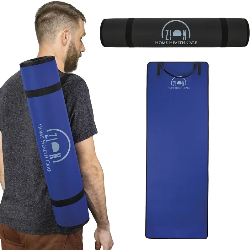 Custom Yoga Mat with Shoulder Strap — view 1