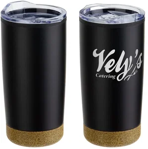York 20 oz Cork-Base Stainless Tumbler