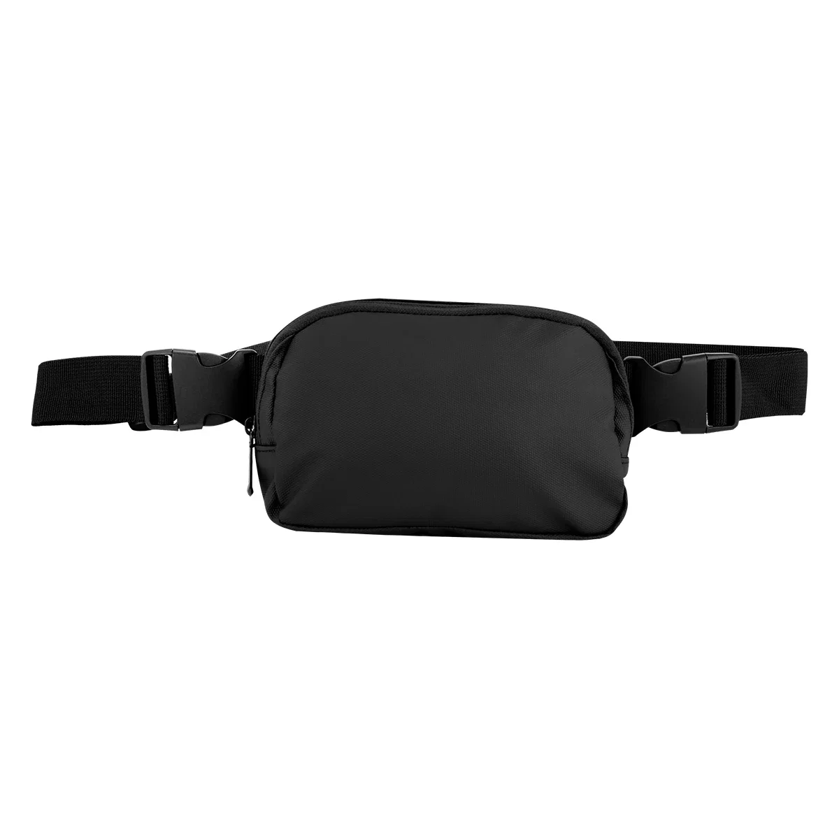 Side profile showing the six-inch depth of this recycled polyester daypack