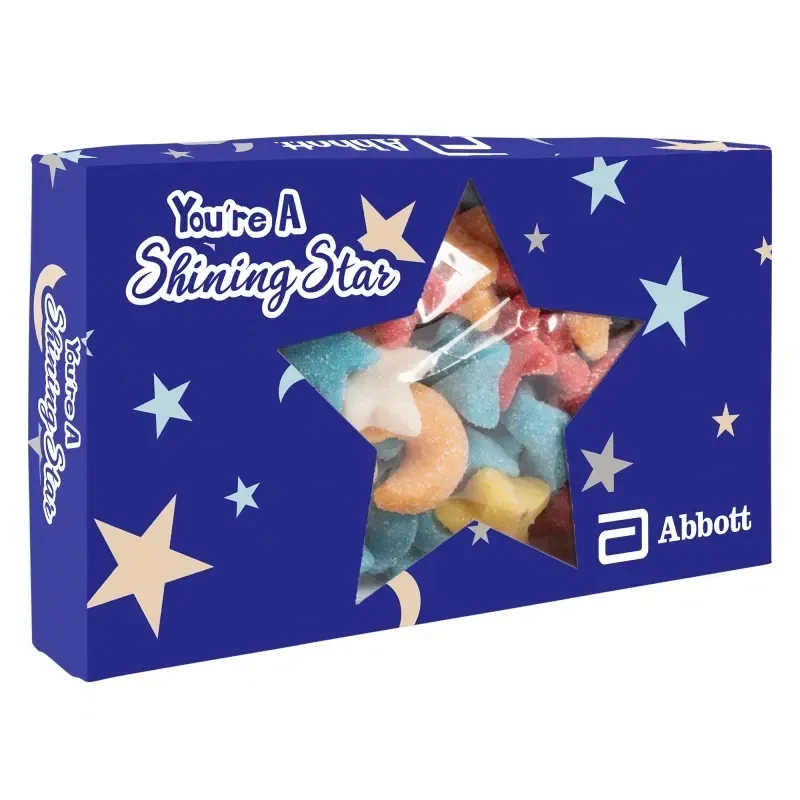You're a Star Die Cut Box w/ Gummy Glitter Sour Stars & Moons — view 3