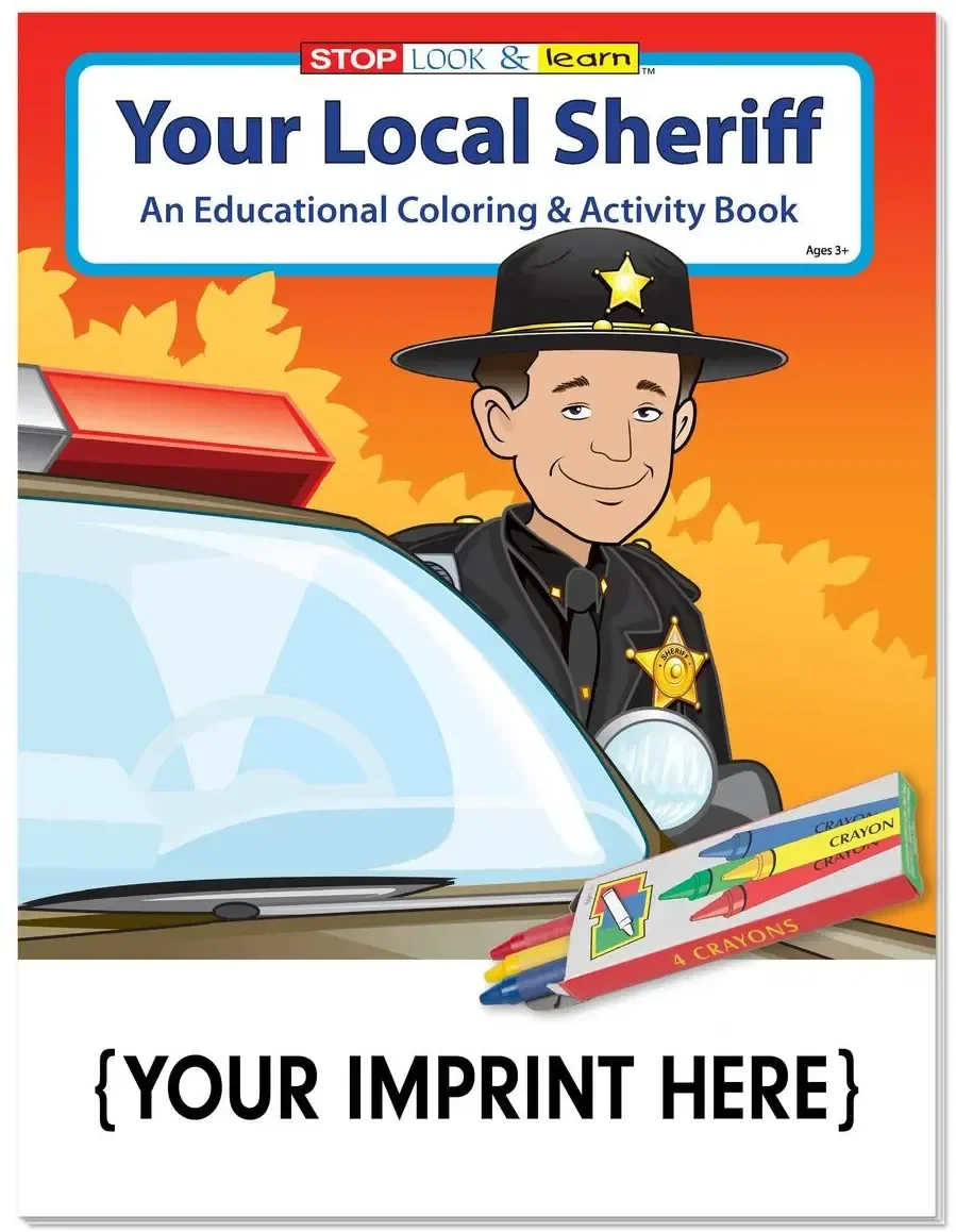 Your Local Sheriff Coloring & Activity Book — view 4