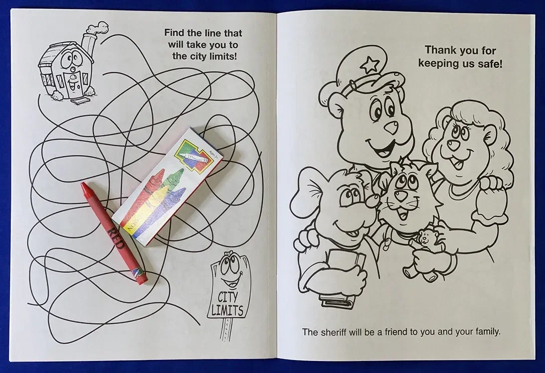 Your Sheriff Is Your Friend Coloring and Activity Book — view 3