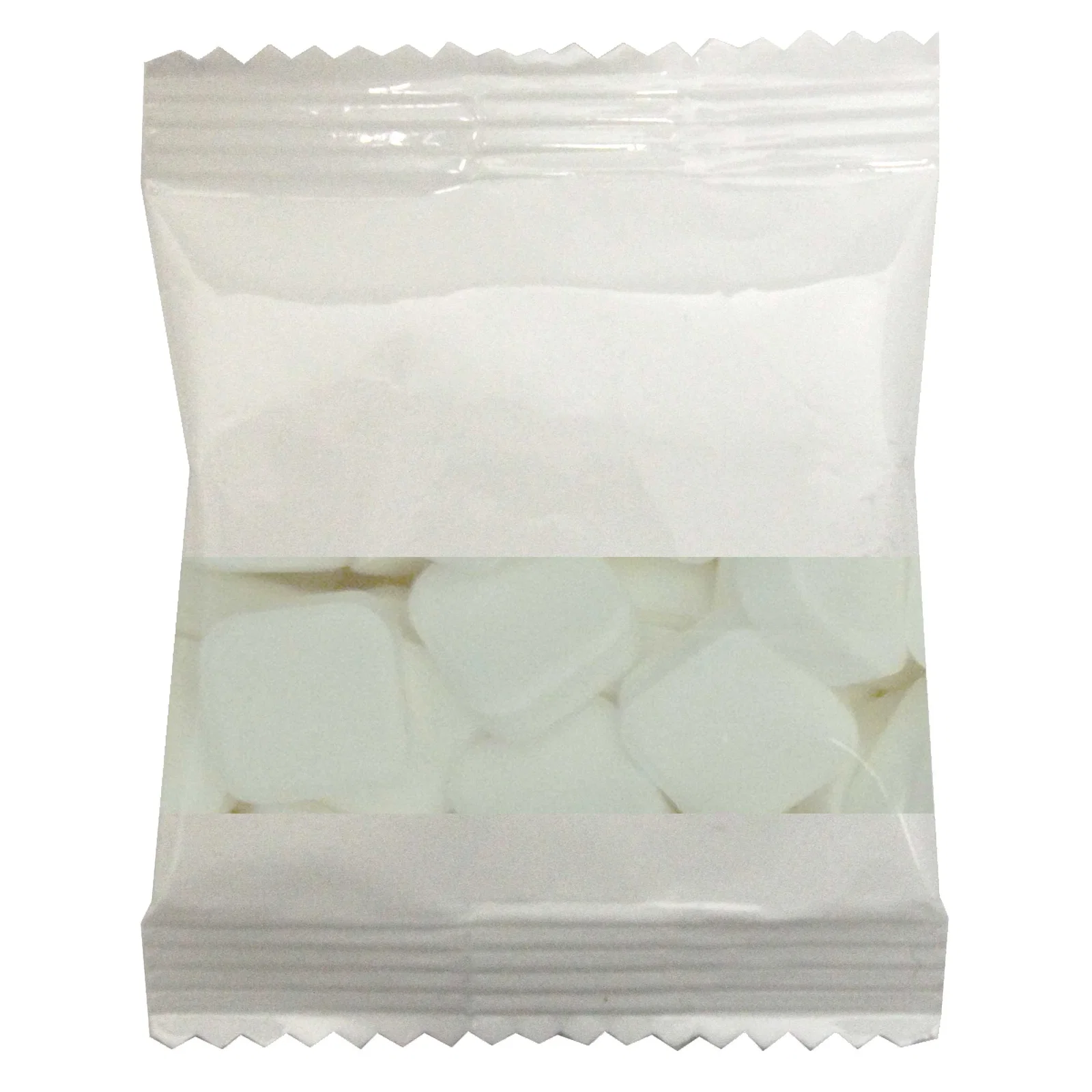 Three snack pouch sizes lined up together for comparison