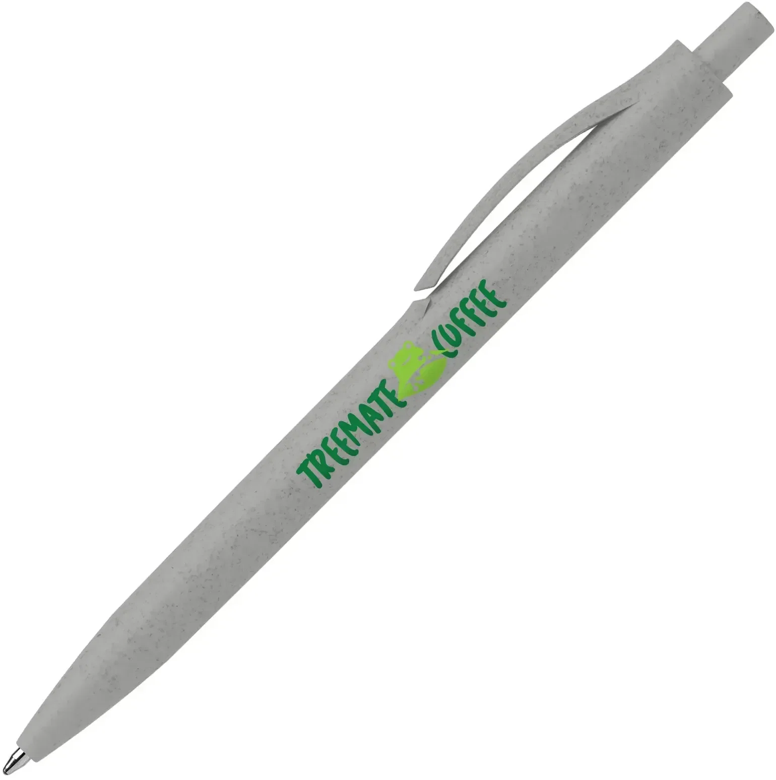 Wheat Plastic Click Pen (Black Ink) — view 4