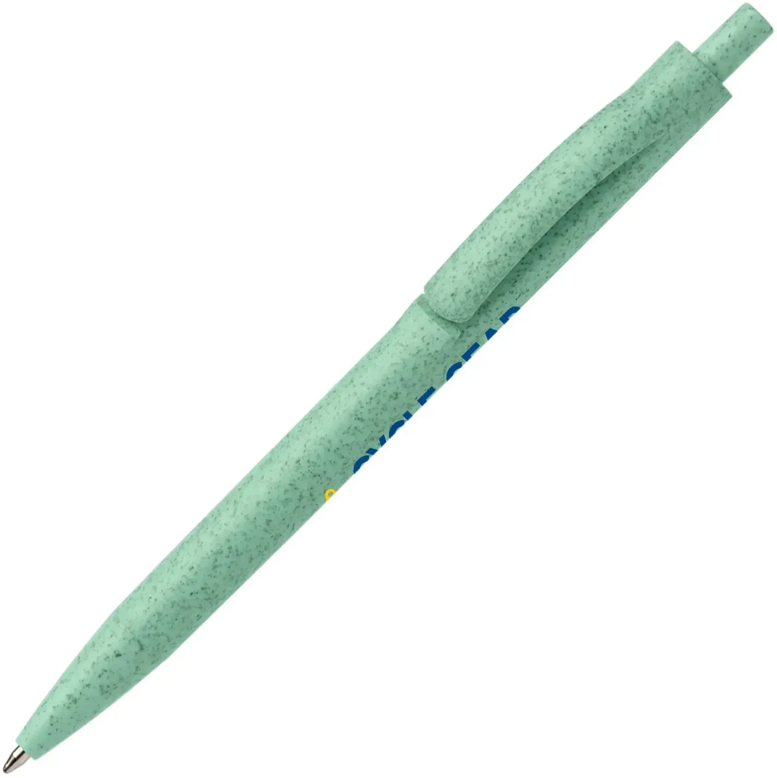 Wheat Plastic Click Pen (Black Ink) — view 6