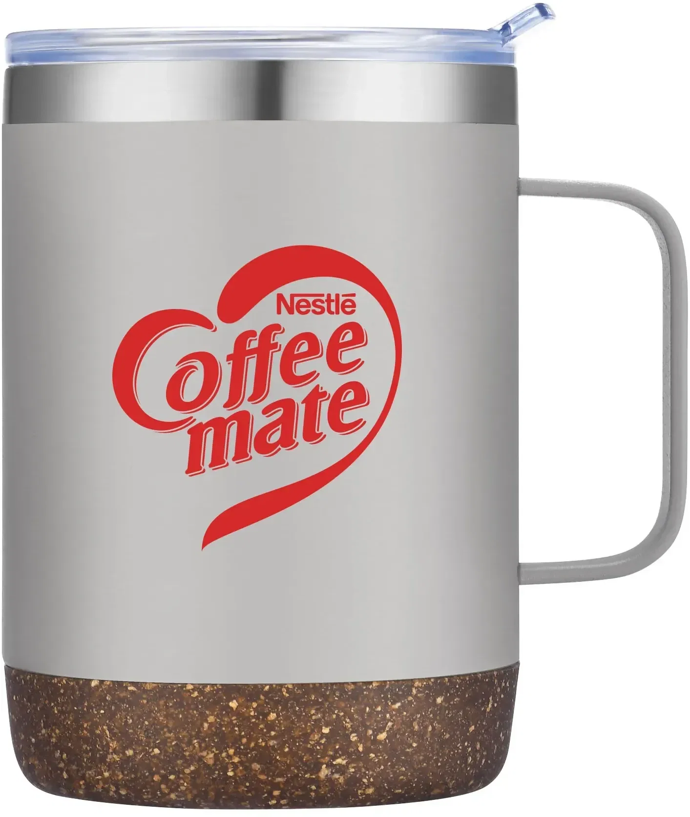 Zeya 12oz Vacuum Insulated Eco Mug with Cork Bottom — view 2