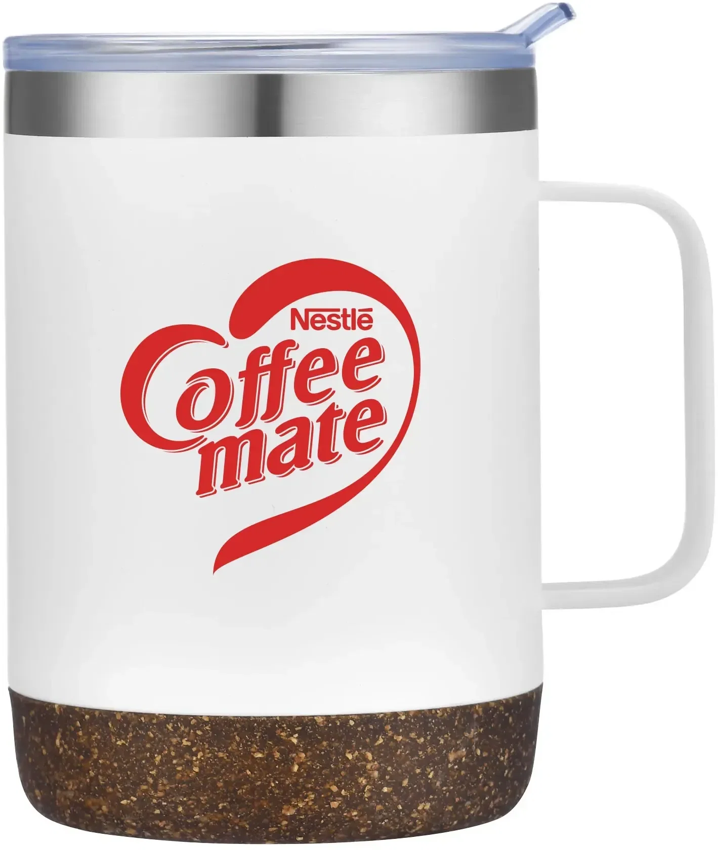 Zeya 12oz Vacuum Insulated Eco Mug with Cork Bottom — view 4