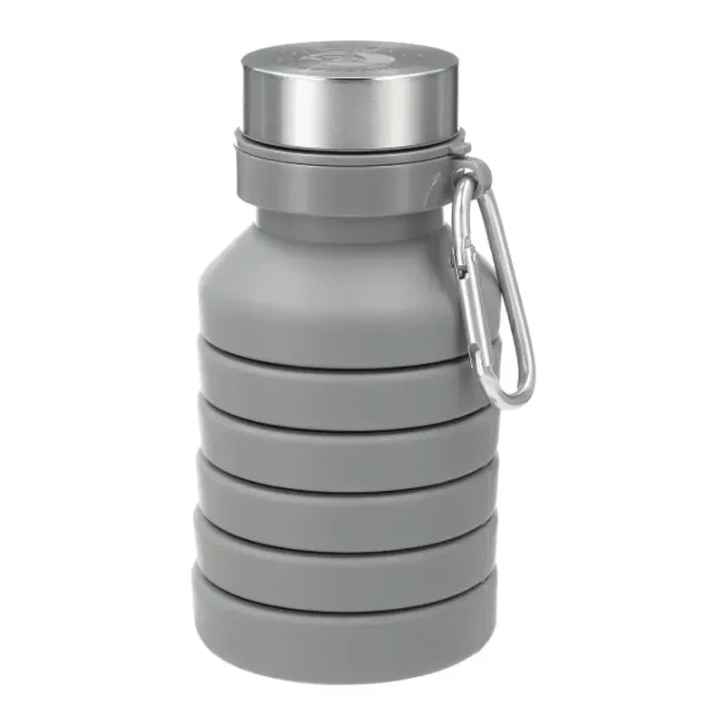 Branded Zigoo Collapsible Silicone Bottle - 18oz — view 9