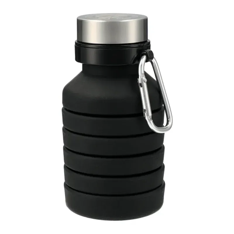 Branded Zigoo Collapsible Silicone Bottle - 18oz — view 4