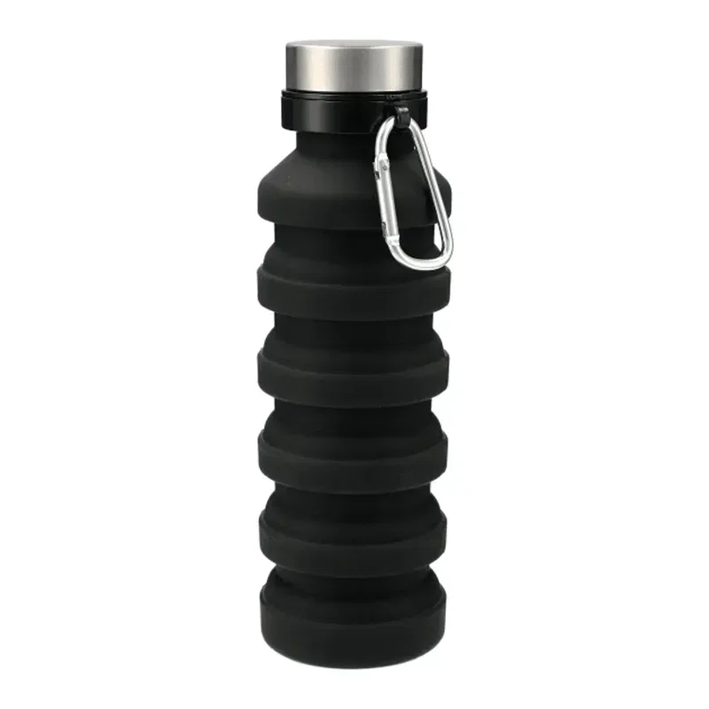 Branded Zigoo Collapsible Silicone Bottle - 18oz — view 5