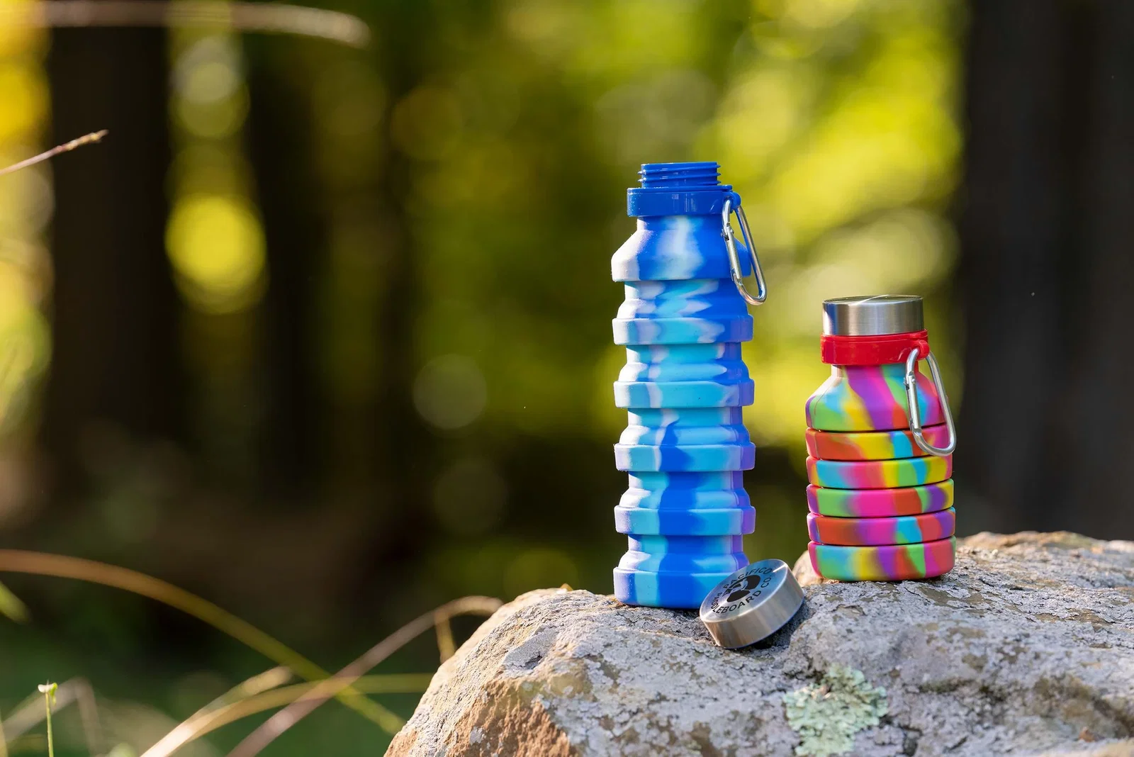 Personalized Zigoo Silicone Collapsible Water Bottle - 18oz — view 26