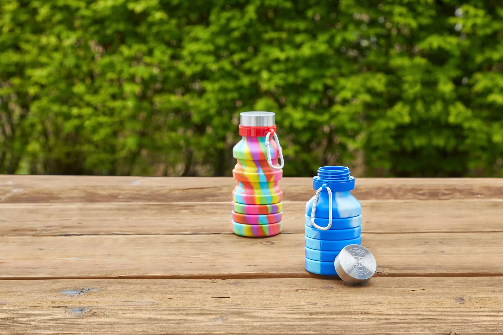 Personalized Zigoo Silicone Collapsible Water Bottle - 18oz — view 27