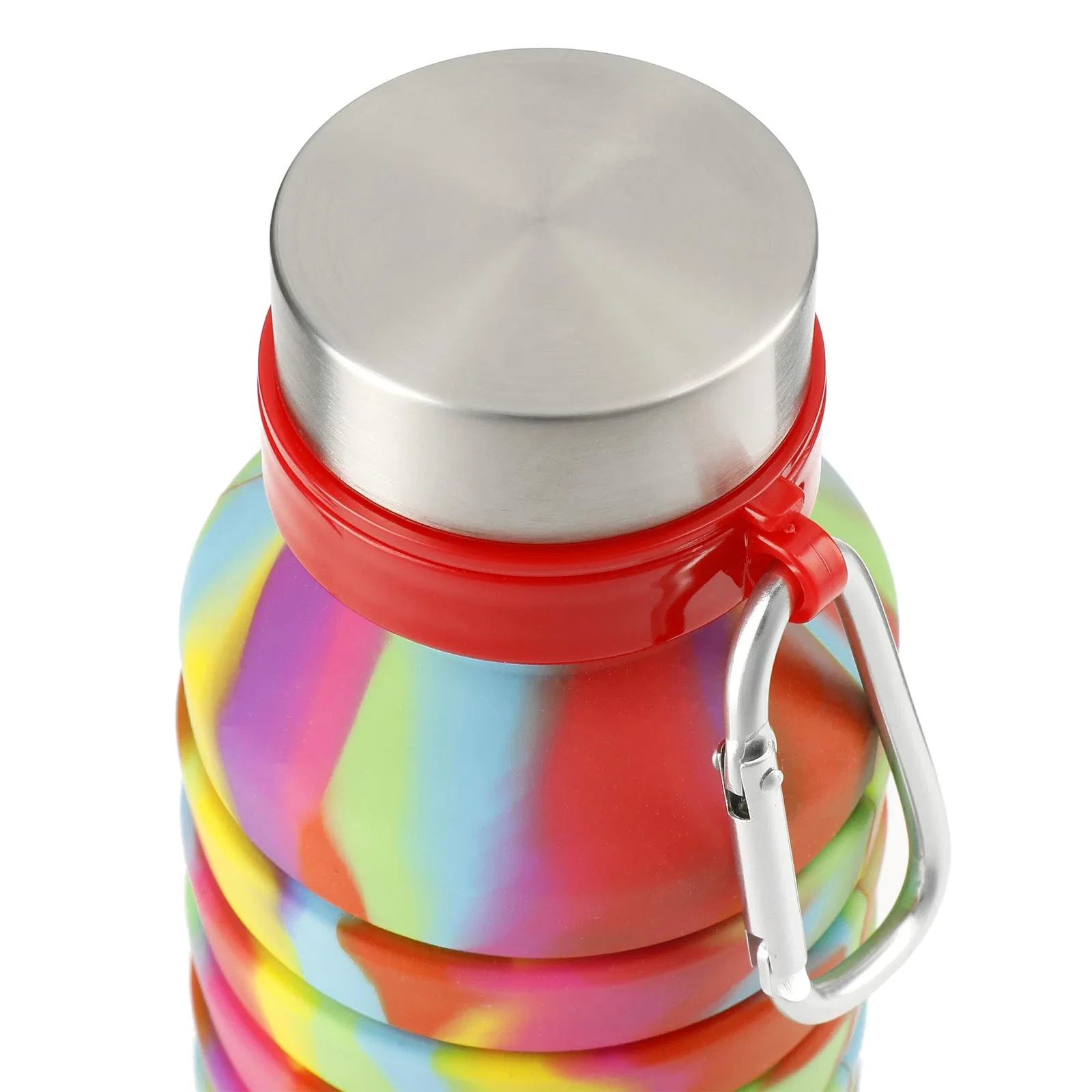 Personalized Zigoo Silicone Collapsible Water Bottle - 18oz — view 31