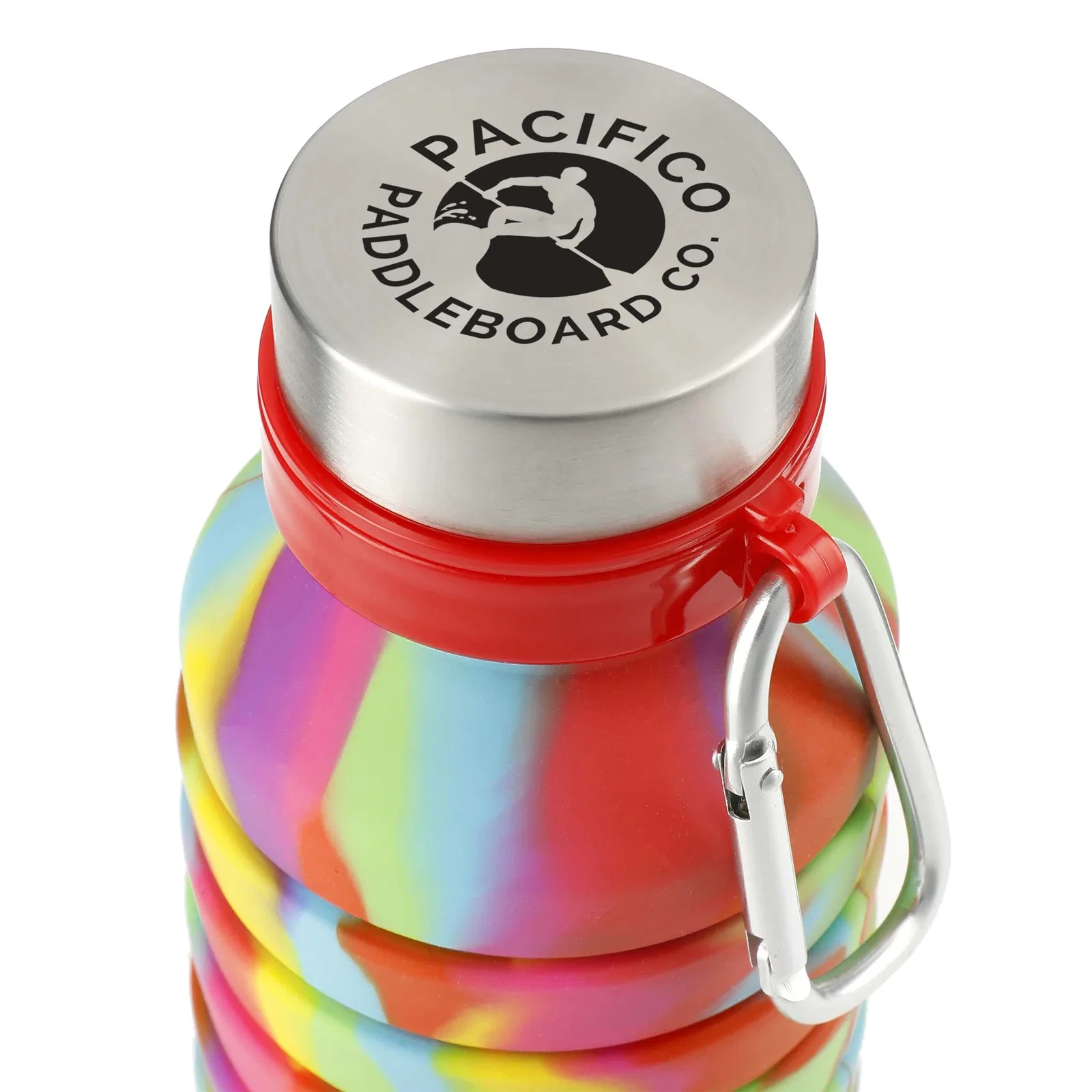 Personalized Zigoo Silicone Collapsible Water Bottle - 18oz — view 33