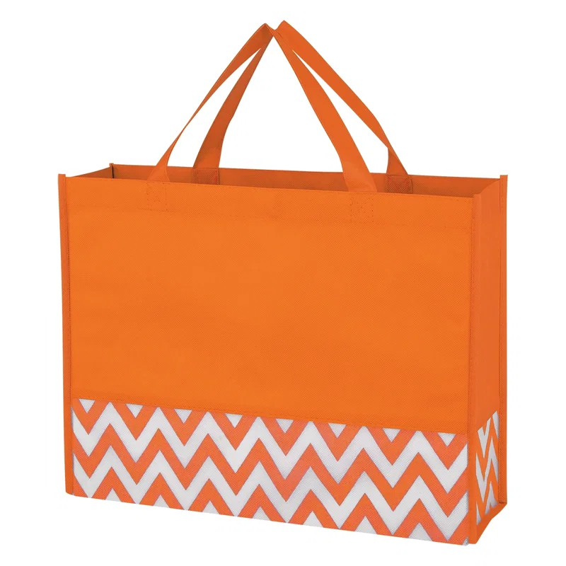 Zigzag Non-Woven Tote Bag — view 2
