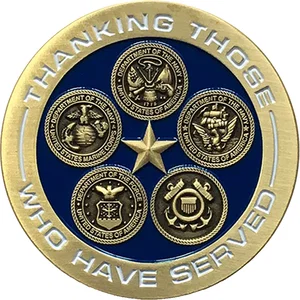 Zinc Die-Cast Recognition Coins