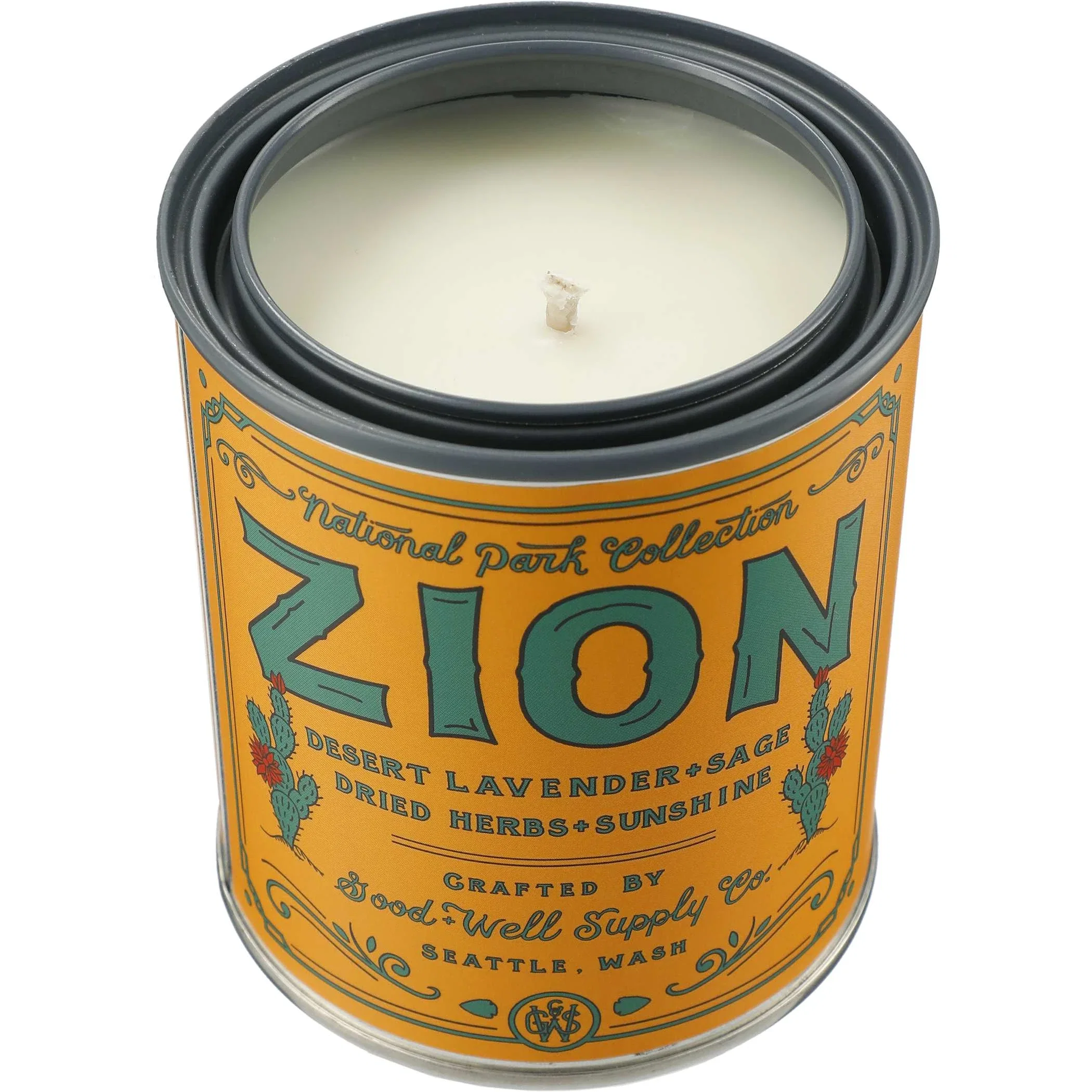 Custom Zion National Park Candle - 14 oz — view 10