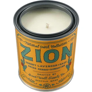 Zion National Park 14 oz Soy Candle, Lavender and Sage