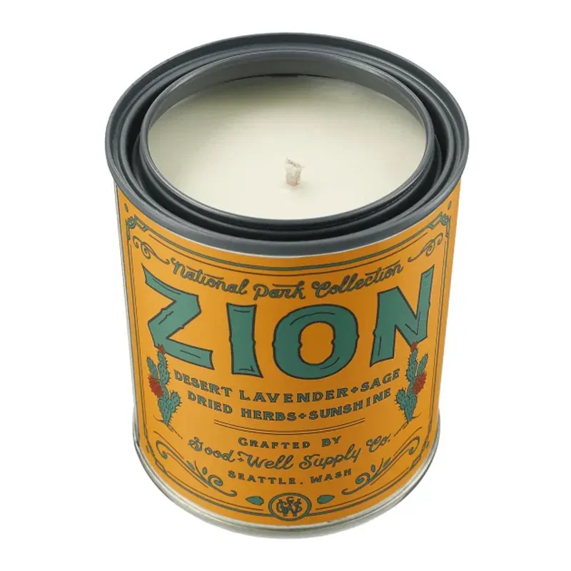 Custom Zion National Park Candle - 14 oz — view 4