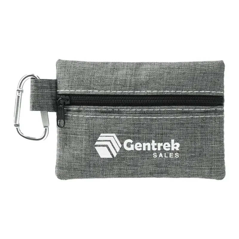 Custom First Aid Pouch with Carabiner (20 Piece)